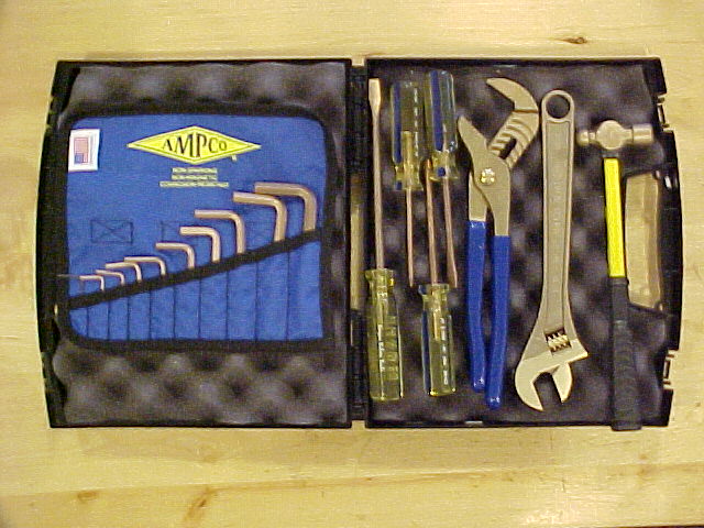Non-Sparking, Non-Magnetic & Corrosion Free Tool Kit