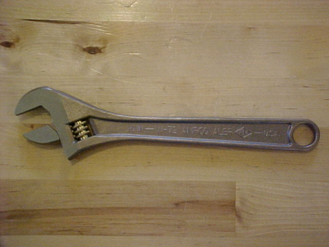 10� Adjustable Wrench