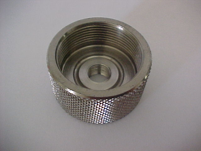 Burette coupling, stainless steel part