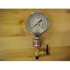 Portable 3" hand pressure tester 0-160 Psi