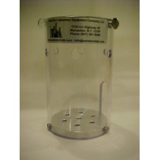 6 oz. Side Ported Polycarbonate Hand Held Shield